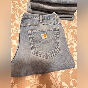 Carhartt FR Flame-Resistant Relaxed Fit Denim Jeans 33 x 30